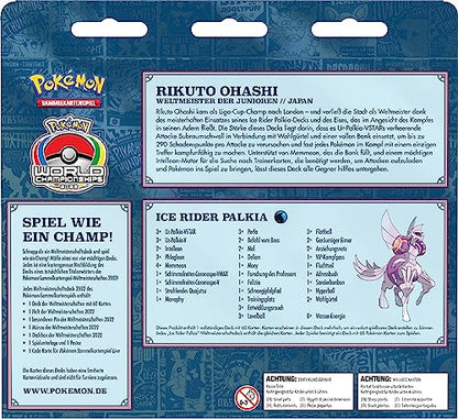Pokémon-Sammelkartenspiel: Weltmeisterschaftsdeck 2022: Rikuto Ohashi