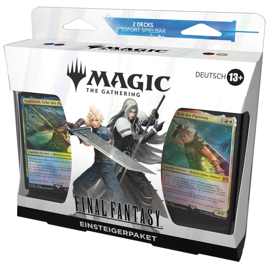 Magic: The Gathering – FINAL Fantasy Einsteigerpaket – Lerne Magic mit 2 spielfertigen Decks (Deutsche Version)