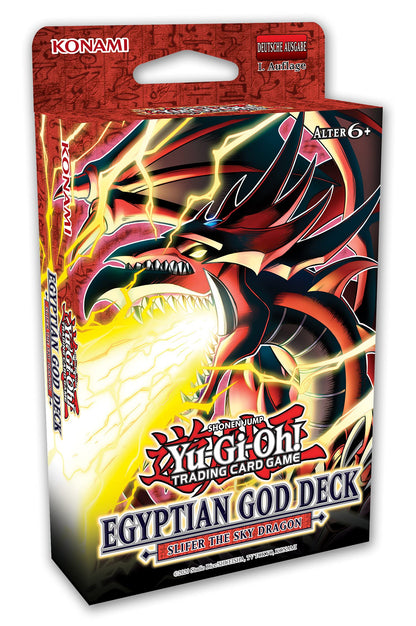 Yu-Gi-Oh! TRADING CARD GAME Ägyptisches Götter-Deck Set: Obelisk der Peiniger + Slifer der Himmelsdrache - Deutsche Ausgabe