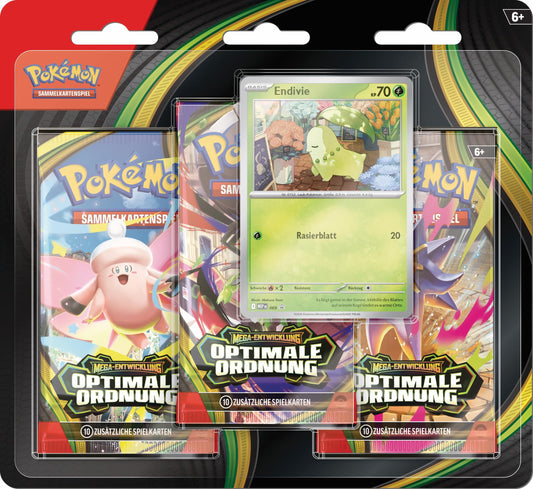 Pokémon (Sammelkartenspiel), PKM ME03 3-Pack-Blister