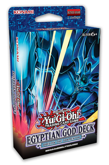 Yu-Gi-Oh! TRADING CARD GAME Ägyptisches Götter-Deck Set: Obelisk der Peiniger + Slifer der Himmelsdrache - Deutsche Ausgabe